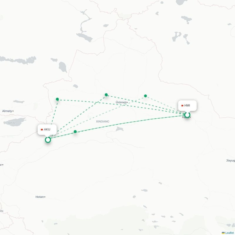 HMI - AKU route map