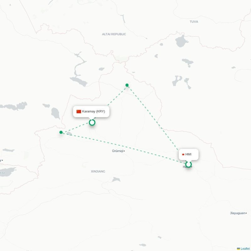 HMI - KRY route map