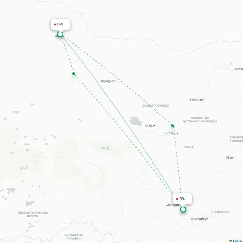 HMI - TFU route map