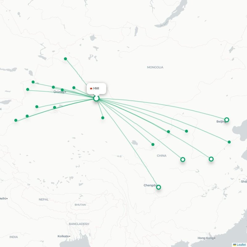 HMI - AAT route map
