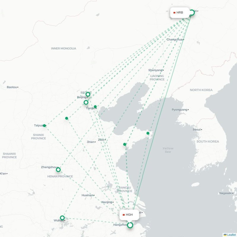 HRB - HGH route map