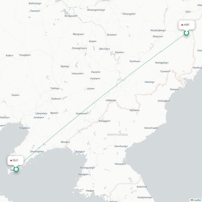 HSF - DLC route map