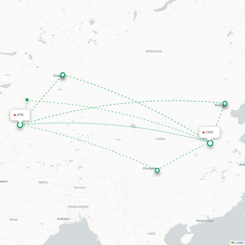 HTN - CGO route map