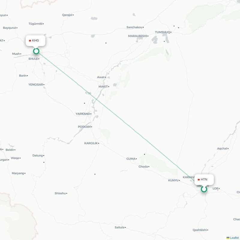 HTN - KHG route map