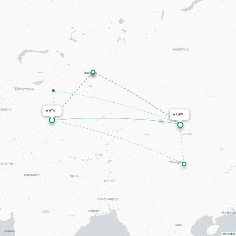 HTN - LHW route map