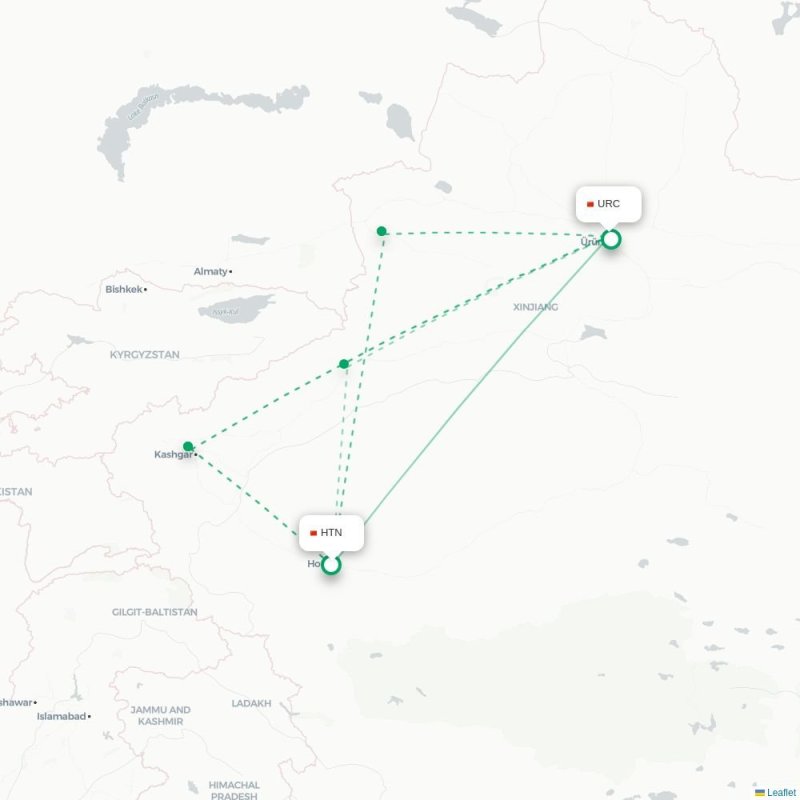 HTN - URC route map