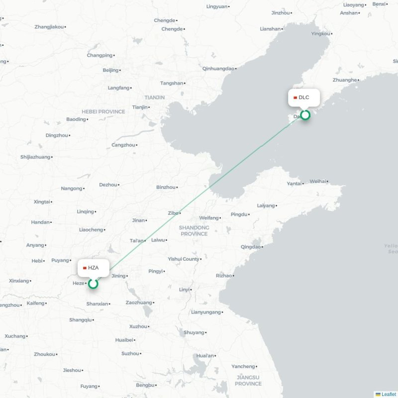 HZA - DLC route map