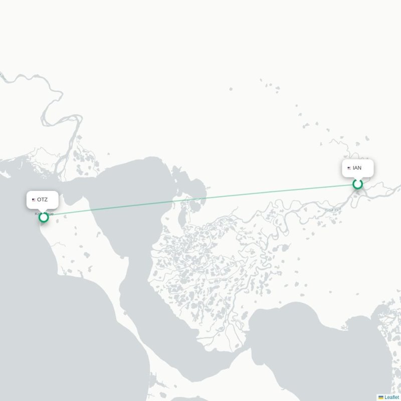 IAN - OTZ route map