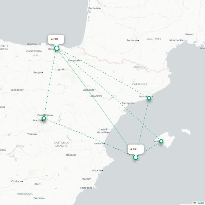 IBZ - BIO route map