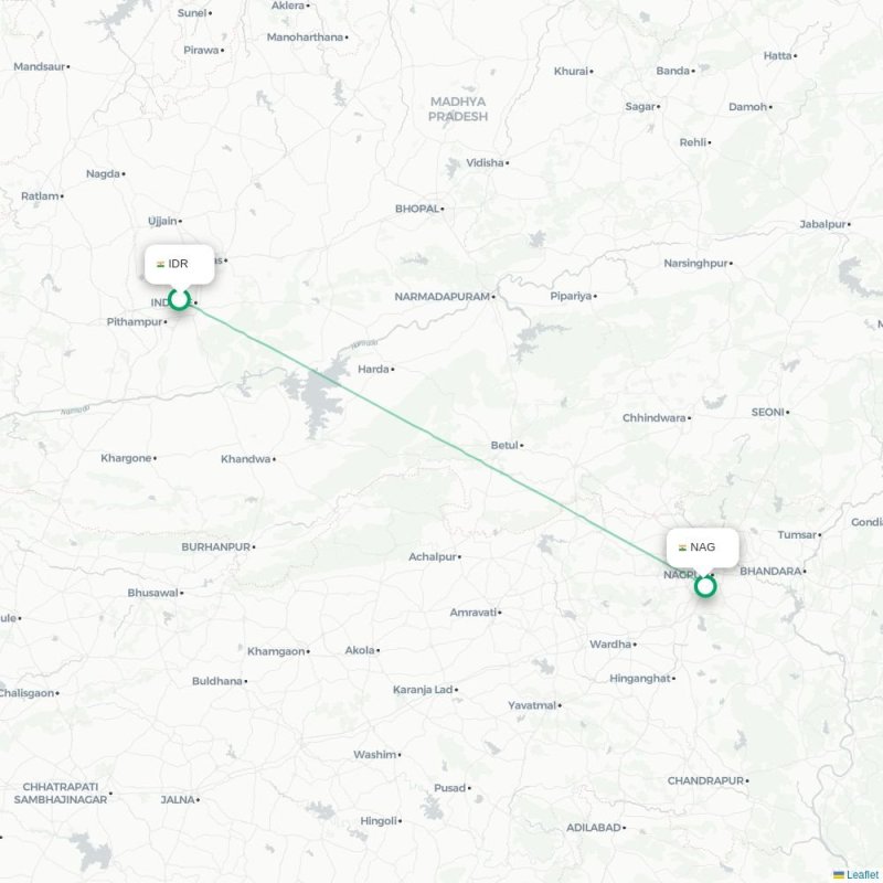 IDR - NAG route map