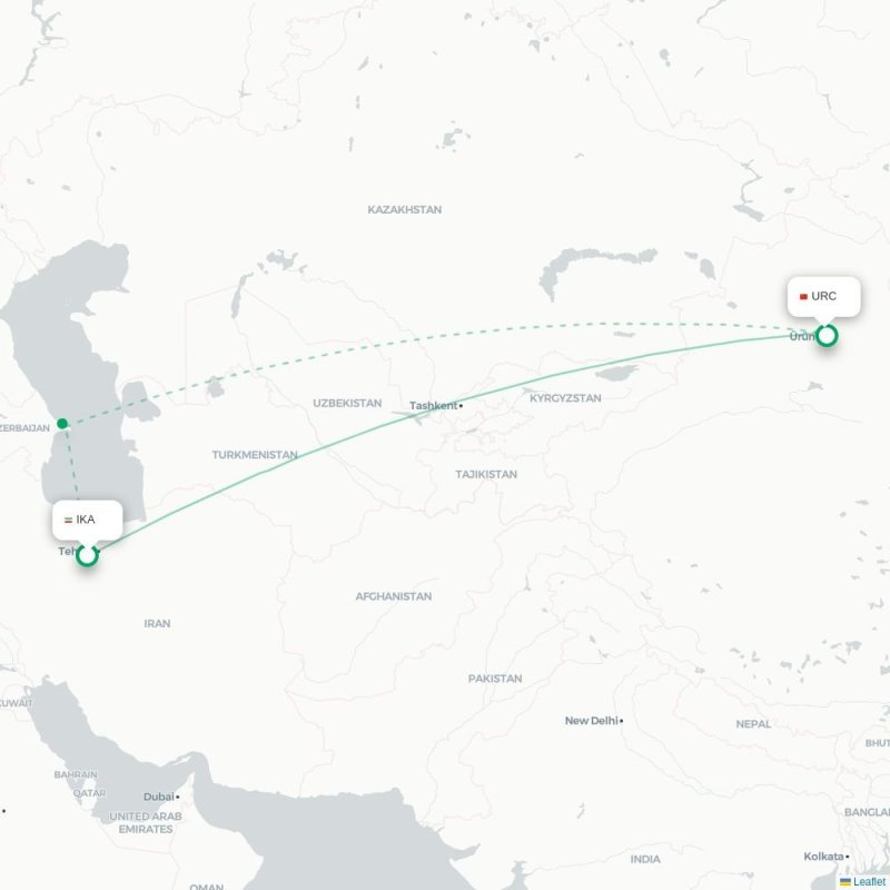 IKA - URC route map