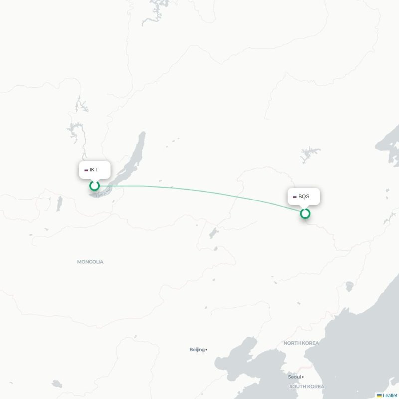IKT - BQS route map