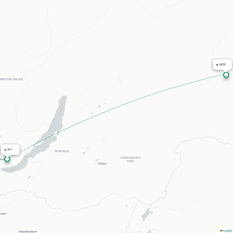 IKT - NER route map