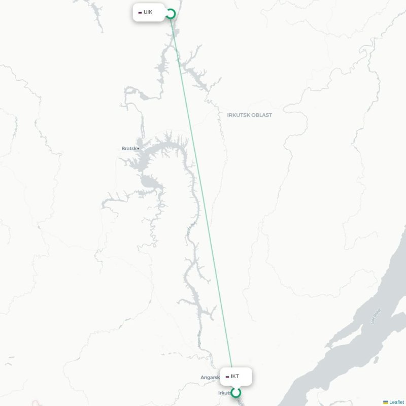 IKT - UIK route map