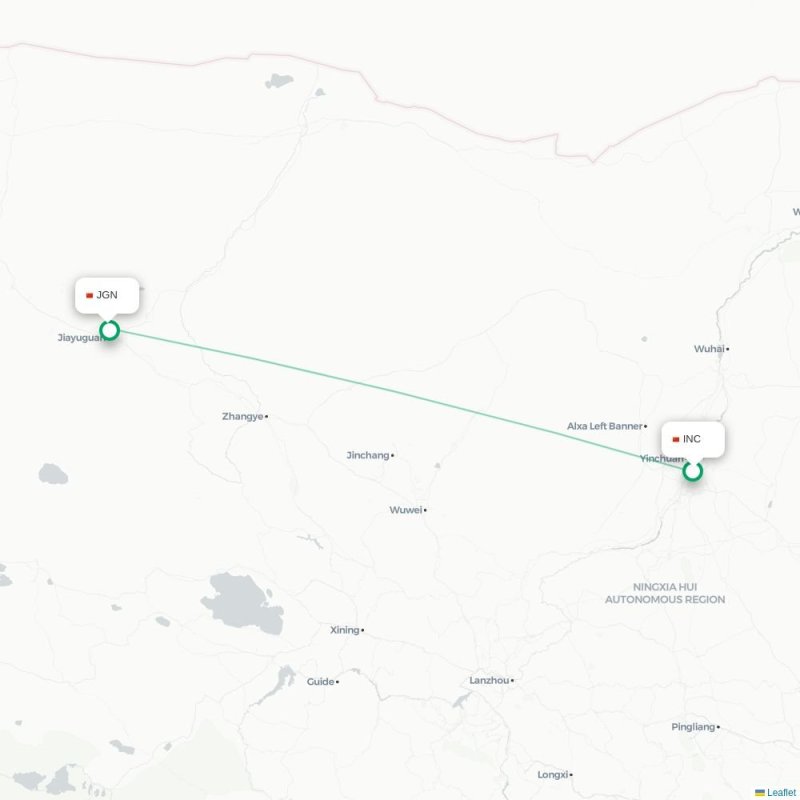 INC - JGN route map