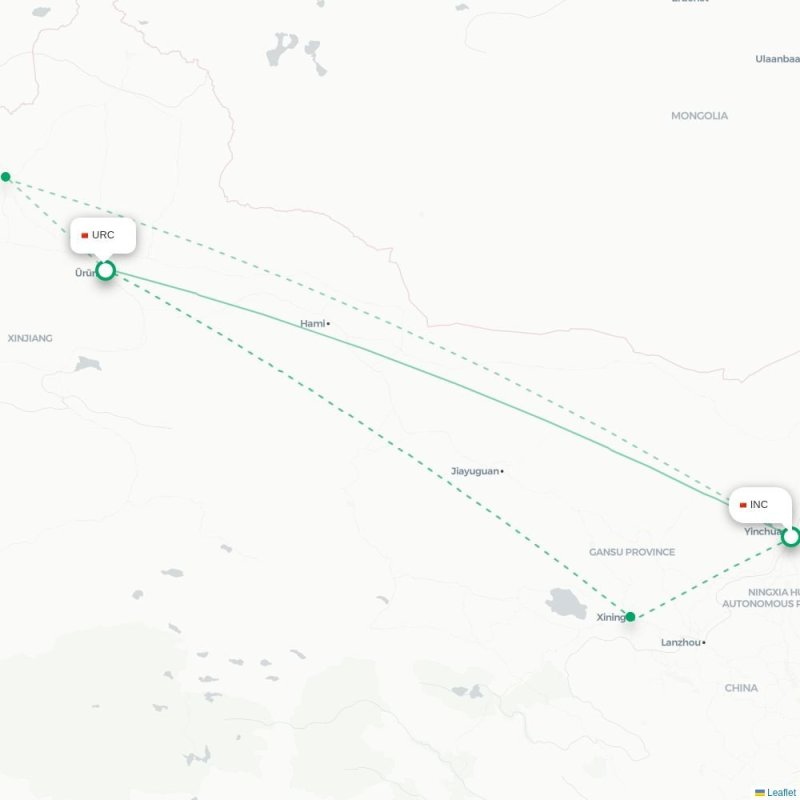 INC - URC route map