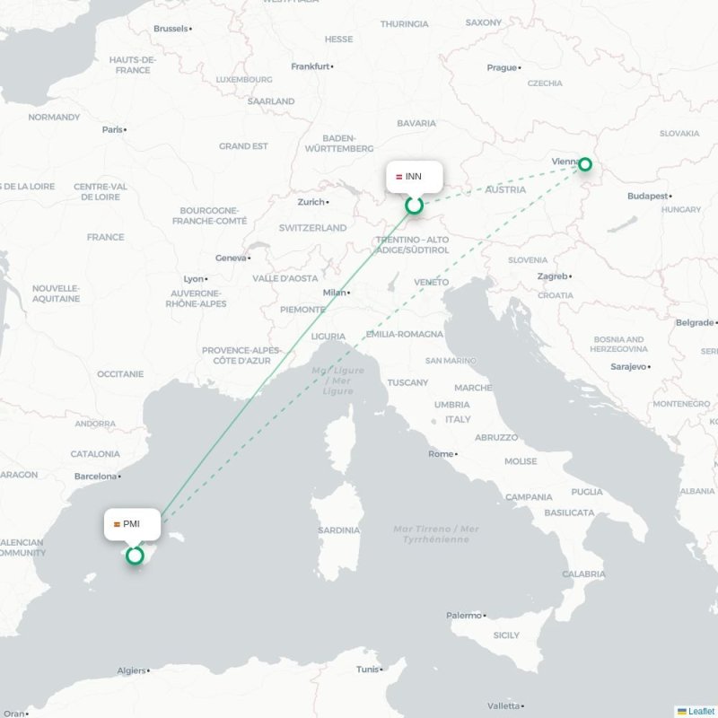 INN - PMI route map