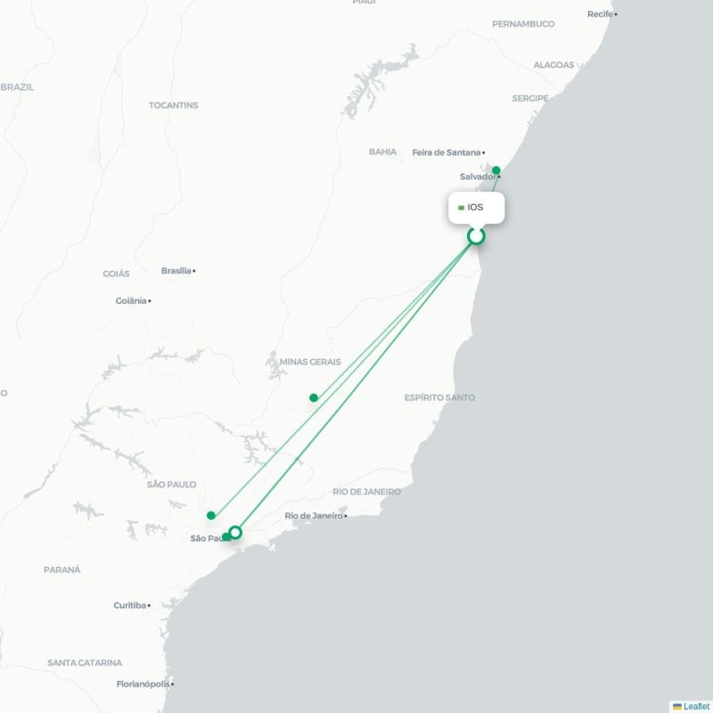 IOS - GRU route map