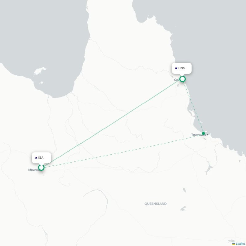 ISA - CNS route map