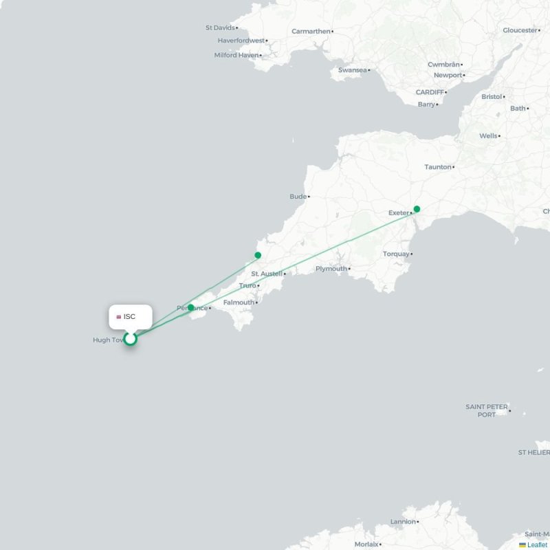 ISC - LEQ route map