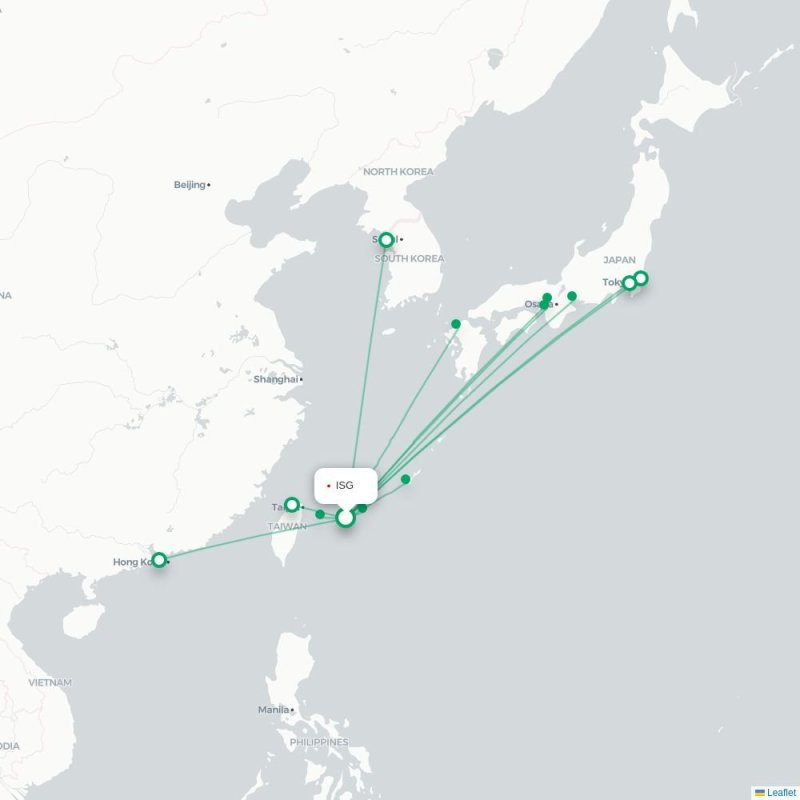 ISG - OGN route map