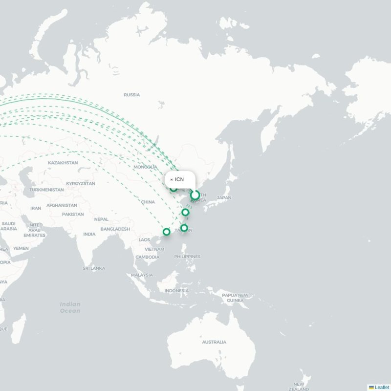 IST - CDG route map