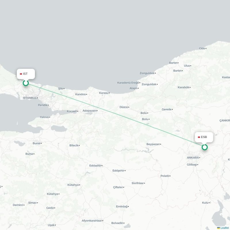 IST - ESB route map