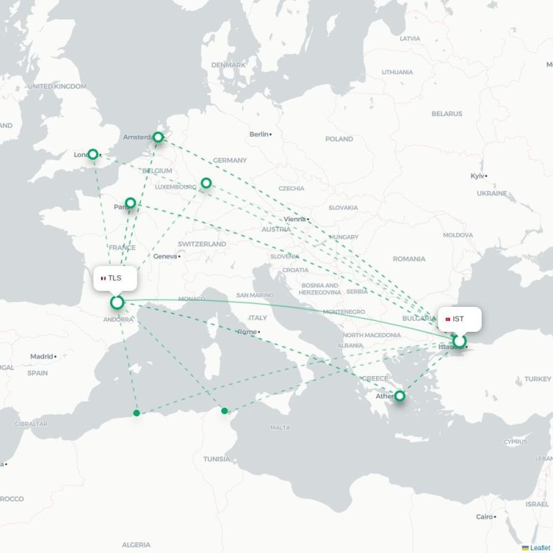 IST - TLS route map