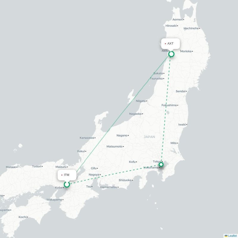 ITM - AXT route map