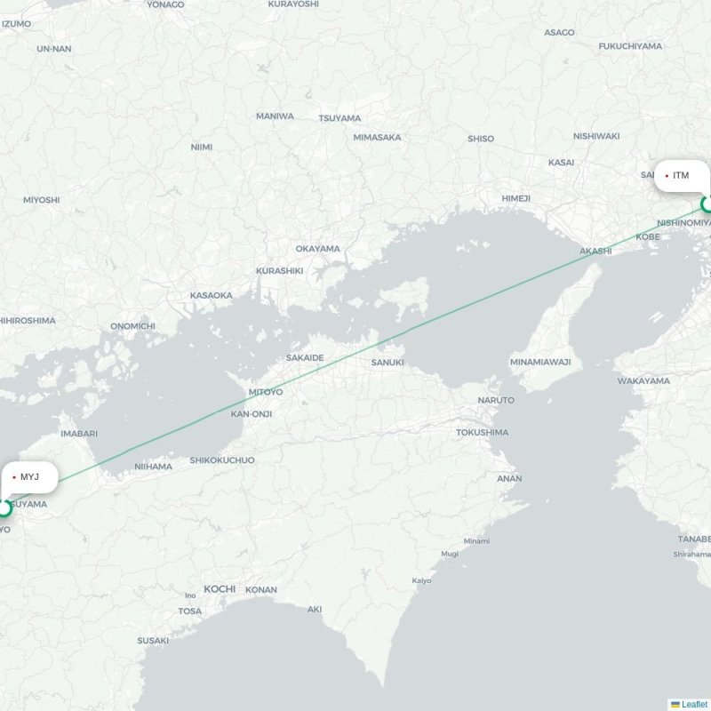 ITM - MYJ route map