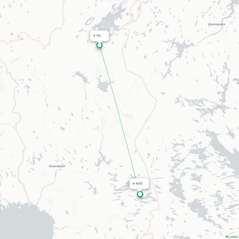 IVL - KAO route map