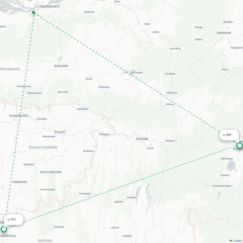 IXA - IMF route map