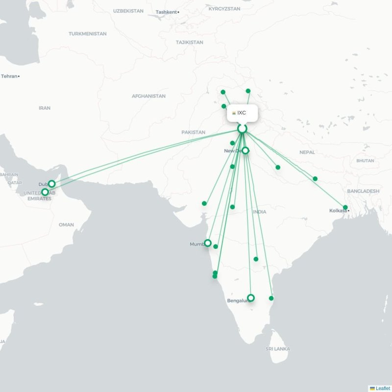 IXC - HSS route map