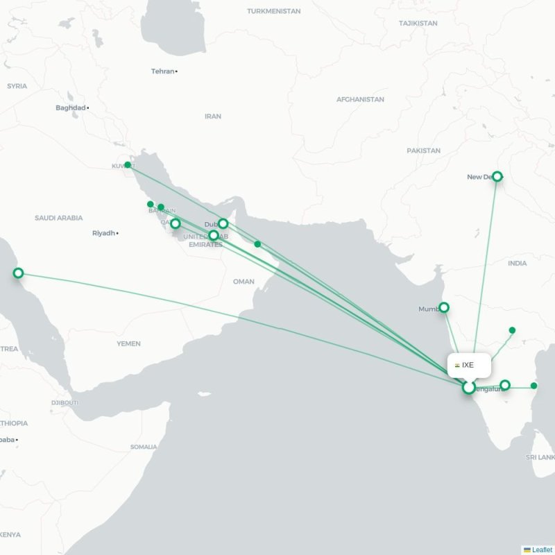 IXE - CNN route map