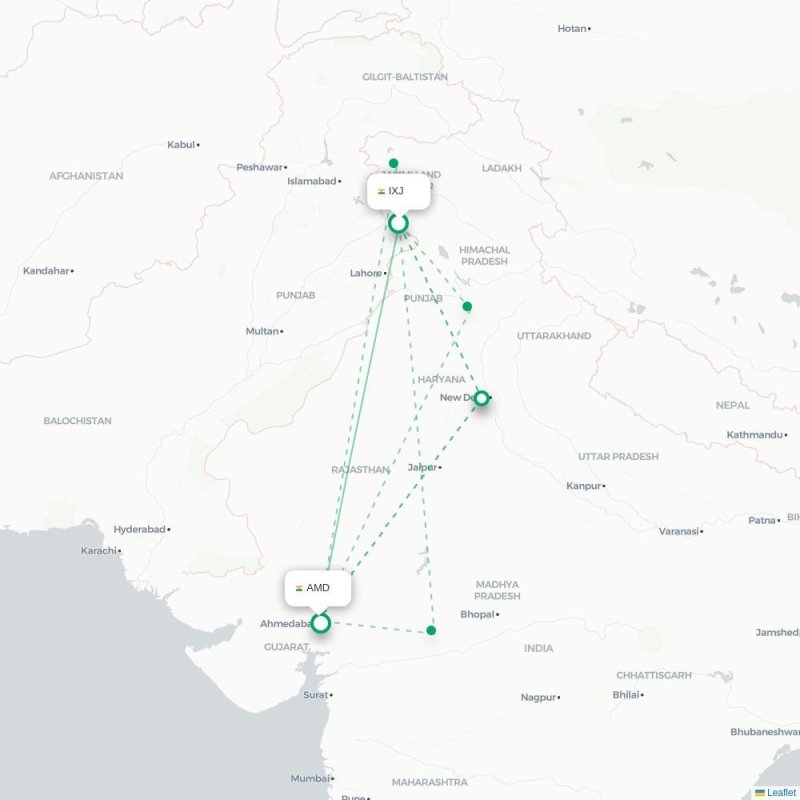 IXJ - AMD route map