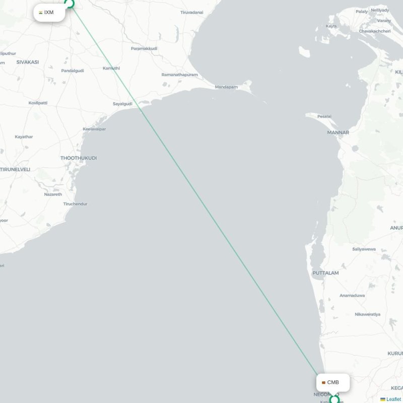 IXM - CMB route map