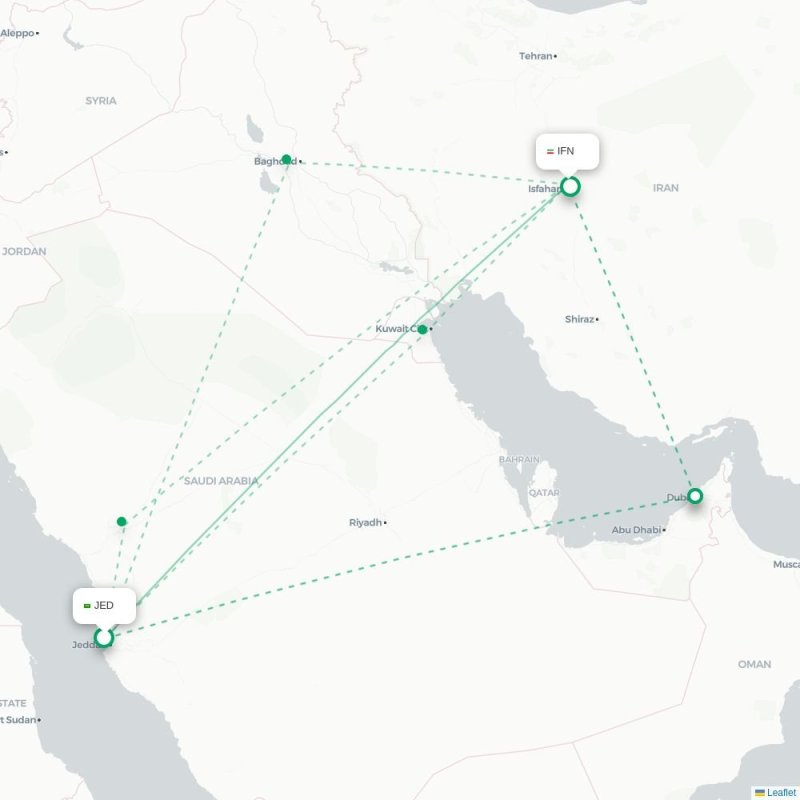 JED - IFN route map