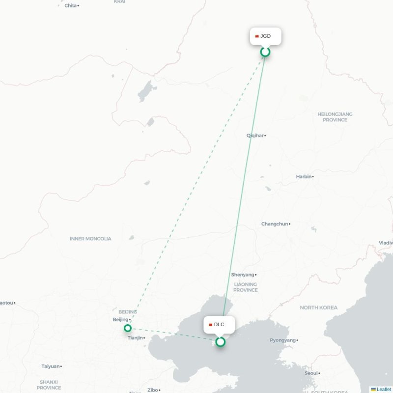 JGD - DLC route map