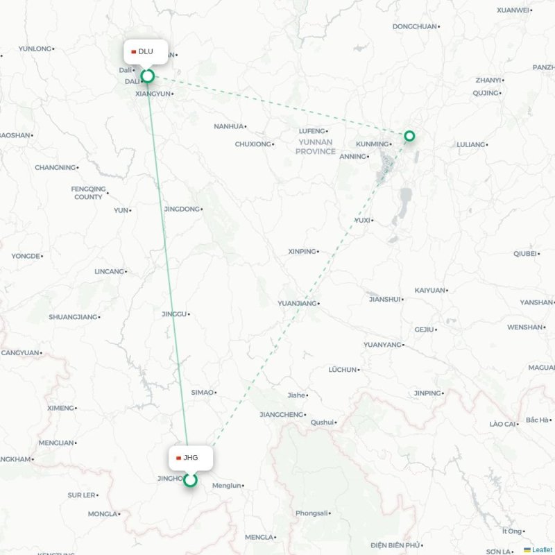 JHG - DLU route map