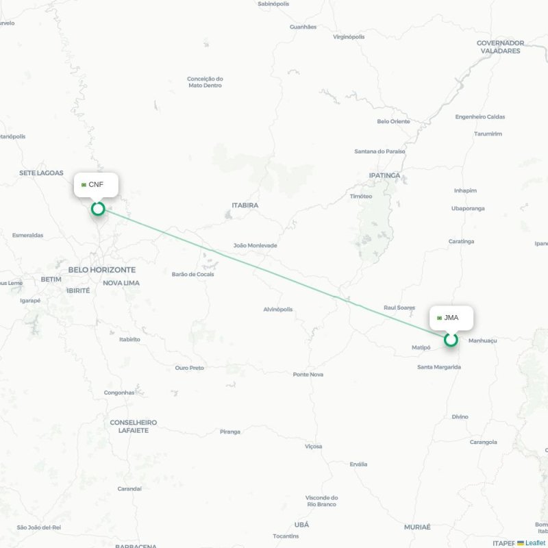 JMA - CNF route map