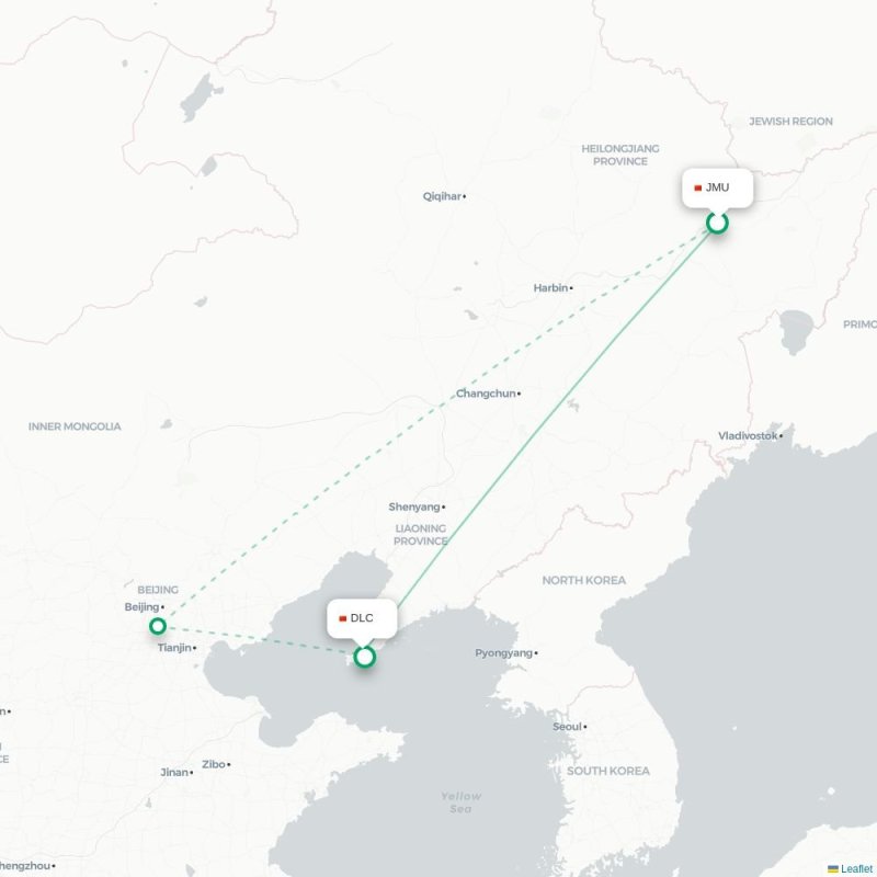 JMU - DLC route map