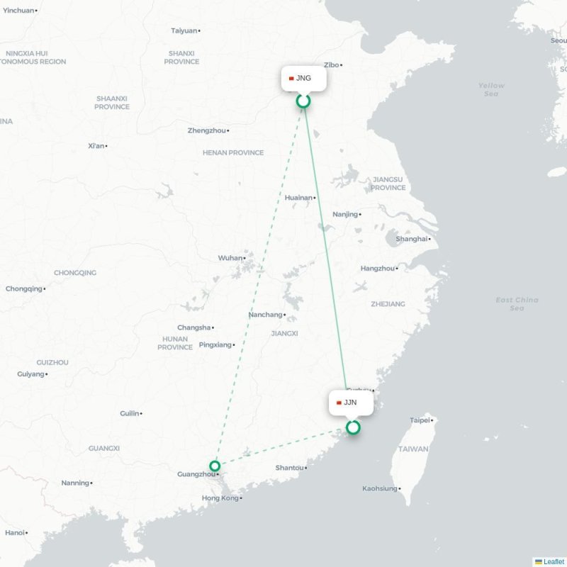 JNG - JJN route map