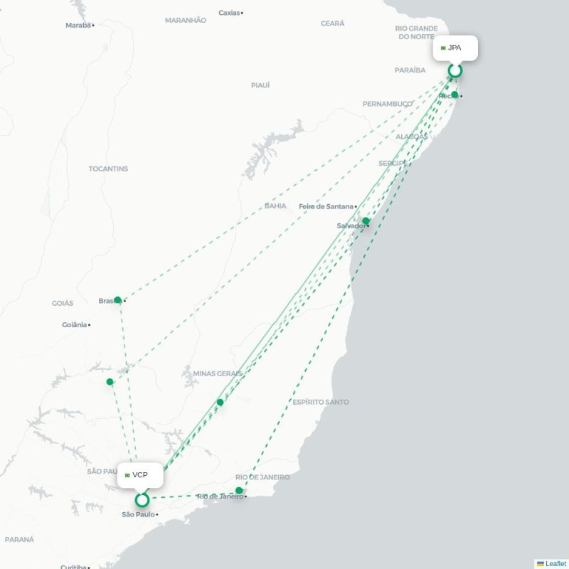 JPA - VCP route map