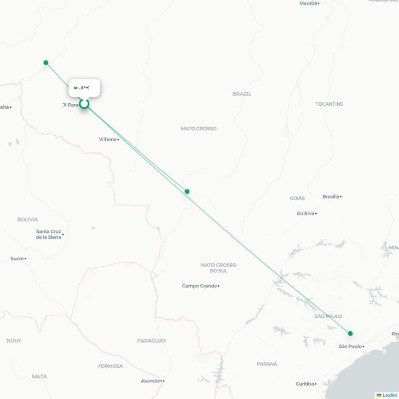 JPR - PVH route map