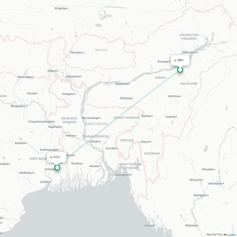 JRH - CCU route map