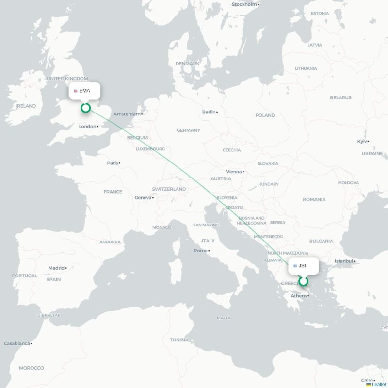 JSI - EMA route map