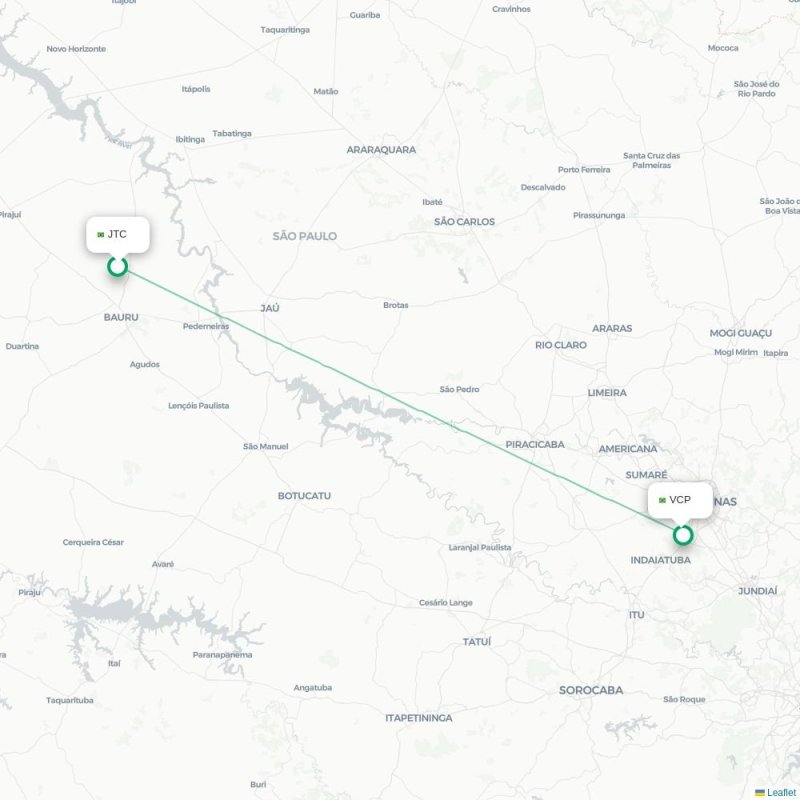 JTC - VCP route map