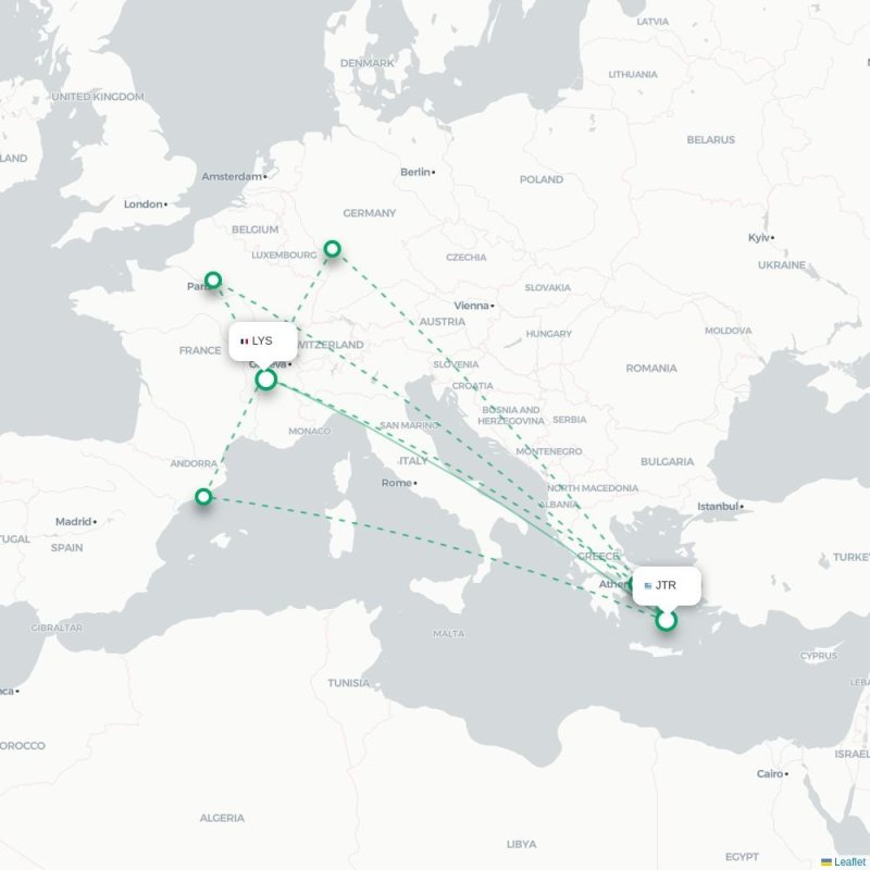 JTR - LYS route map