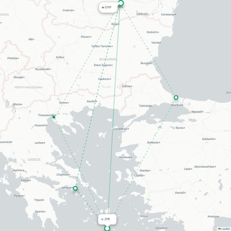 JTR - OTP route map