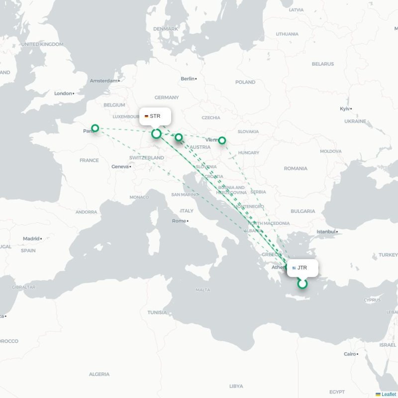 JTR - STR route map